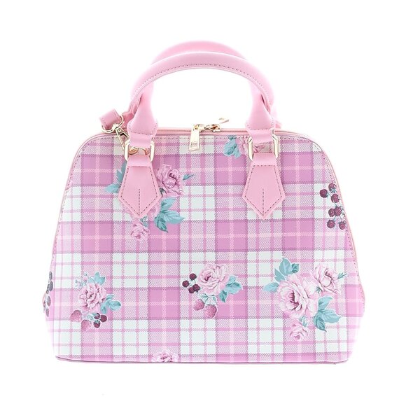 ANK ROUGE hime gyaru himekaji  Berry Rose tartan shoulder bag - Picture 4 of 5